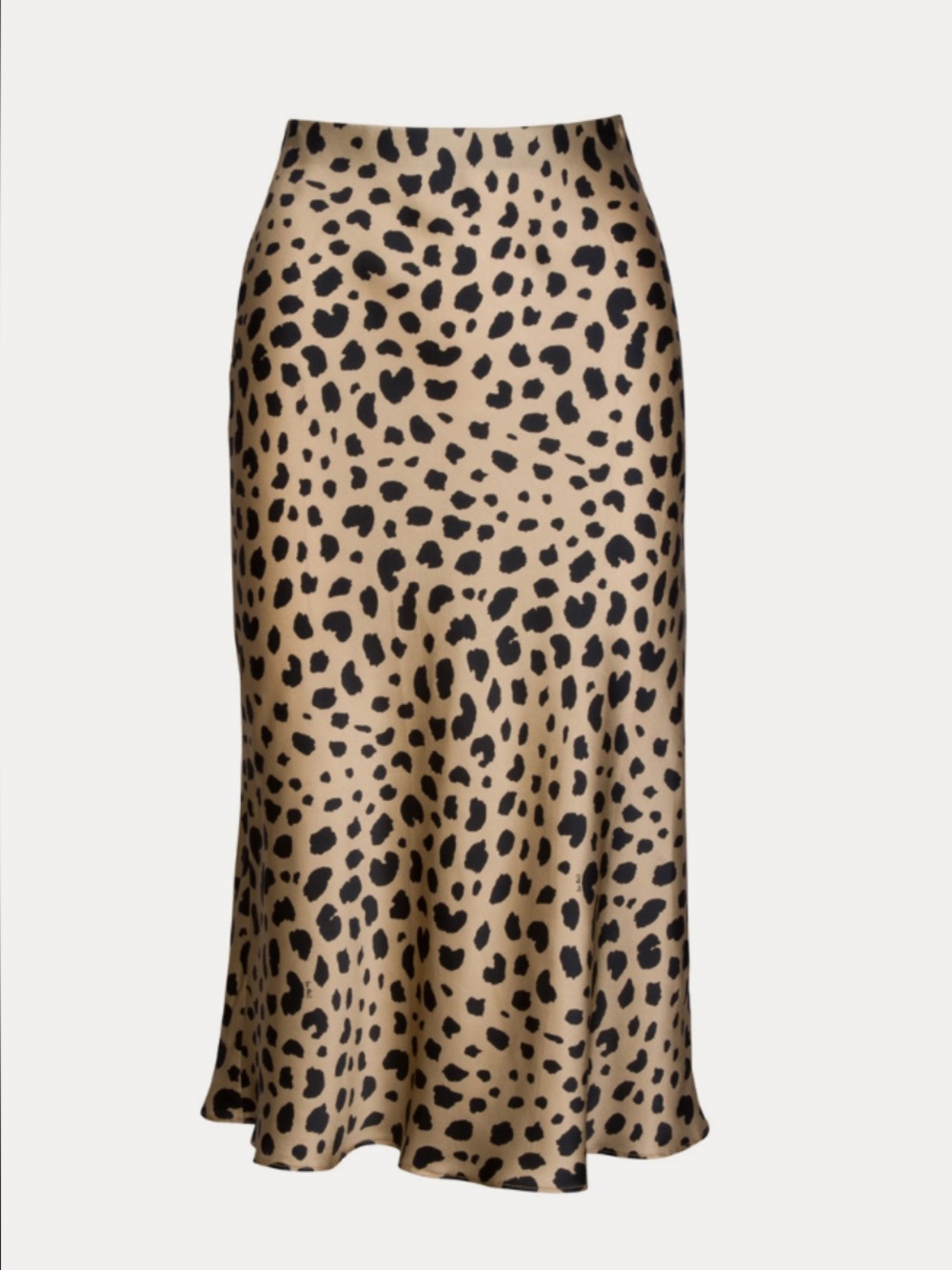 Réalisation Par Naomi Leopard-Spot silk Midi Skirt small in wild things print